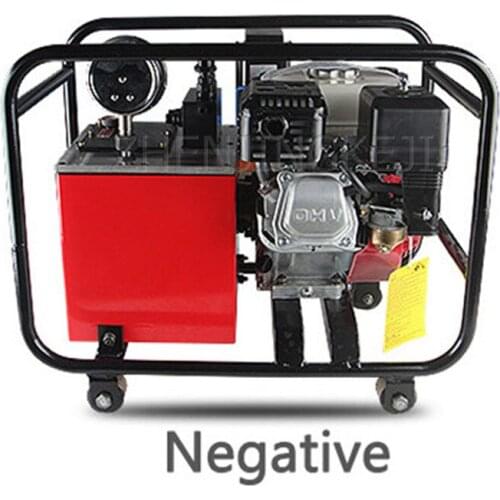 Gasoline Engine Motor Pump 80Mpa Machinery Parts Dual-circuit Ultra-high Pressure Motorized Oil Pump Hydraulic Pump Tools