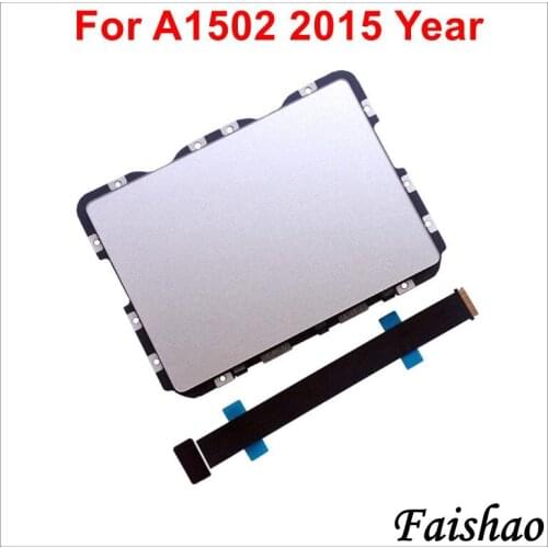 Faishao 100% New Trackpad Touchpad 810-00149-A with Flex Cable 821-00184-A For Apple Macbook Pro Retina 13" A1502 2015 Year