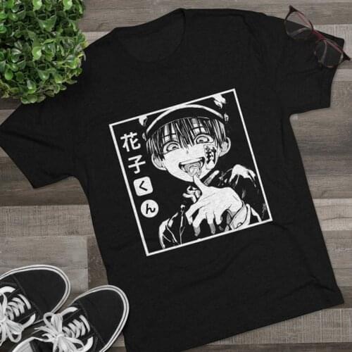 Anime T shirt women Toilet Bound Hanako Kun Graphic Tees Shaman King Japanese T Shirt Funny Cartoon Tops T-shirt Female