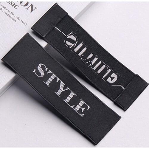 Customized garment woven labels/printed satin labels/fabric texture labels/customized clothing and other household item label