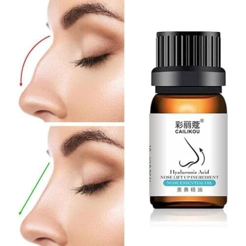 10ml Beauty Nose Oil Natural Nose Nasal Bone Remodeling Nose Up Heighten Rhinoplasty Stiff Nose Repair Care Essential Oils