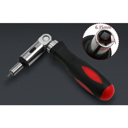 Multifunction Mini Precision Screw Driver Screwdriver Adjustable Ratchet Screwdriver 1/4 Inch Screwdriver Sockets Repair Tools
