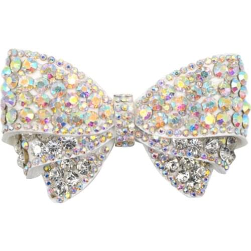 Crystal Shoe Clips Charms Buckle Removable Butterfly Bow Shoe Hat Decoration