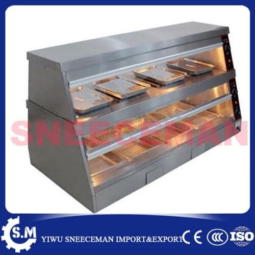 1.5m displayer warming showcase for sale