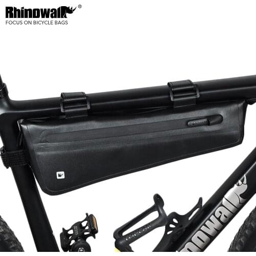 Waterproof Bicycle Triangle Frame Bag 2.2L/2.8L Mountain Road Bike Front Top Bags Pouch Cycling Storage Tool Panniers Accessory