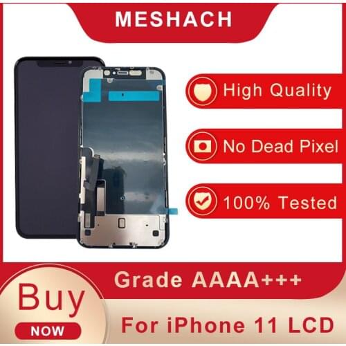 High Quality Digitizer Mobile Phone Parts New Original Display LCD For Apple iPhone 11 Touch Screen Replacement Refurbished