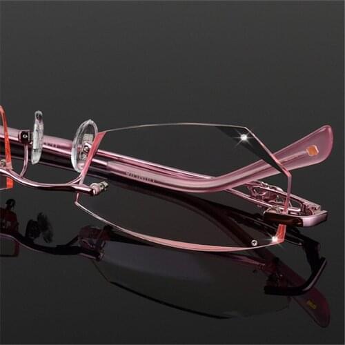 Diamond cutting Womens glasses for women beautiful temperament prescription glasses myopia hyperopia Radiation proof glasses