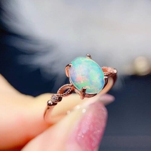 Female Party Jewelry New100% Natural and Real Tanzanite Ring 925 sterling silver Ring