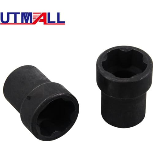 1pc Pentagonal Car Oil Pan Screw Socket Oil Pan Screw Removal Wrenches 5 Point Socket For Nissan Toyota