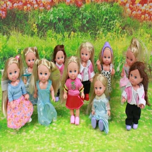 3 Pieces/lot Original Germany SIMBA Kelly Dolls EVI Cute Baby Dolls Kids Gift Random Styles Mini Simba Dolls Free Shipping HOT