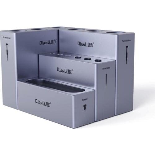 4pcs/Set Qianli New High Quality Aluminum Alloy Modular Storage Box For Mobile Phone Repair Parts And Tool Storage