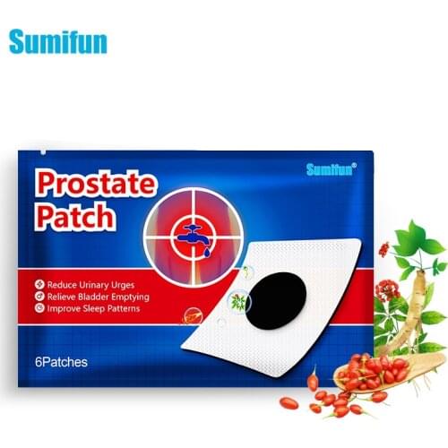 6pcs Sumifun Herbal Prostatic Medical Plaster Navel Patch Man Increase Sexual Function Improve Sleep Quality Stickers K06101