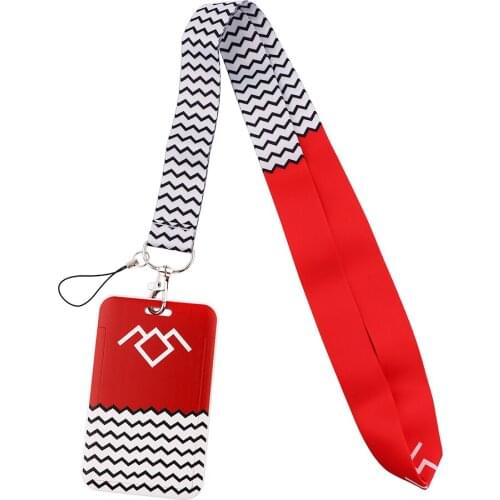 ER475 TV Show Twin Peaks Bank Credit Card Holder Wallet Bus ID Name Work Card Holder For Student Card Cover Business Card