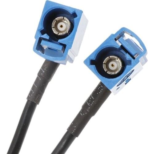Fakra C Male Plug To 2 x Fakra C Female Jack RG174 Y Type Splitter Combined Cable