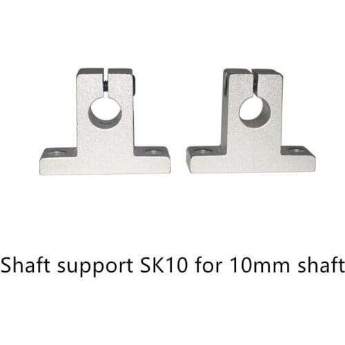SK10 10mm linear bearing rail shaft support XYZ Table CNC Router SH10A
