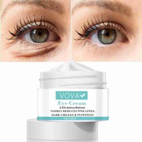 Retinol Cream Instant Anti Puffiness Gel Dark Circles Delays Remove Eye Bags Cream Aging Fades Wrinkles Firming Brighten Blam