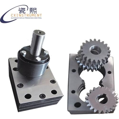 Chemicals Liquids Mini Dosing Micro Gear Metering Pump High Pressure Hydraulic Oil Gear Metering Pump 30CC/R Displacement