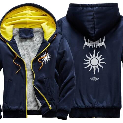 Printing Camouflage Raglan Thicken Jackets Mens Keep Warm Winter Coats And Hooded Harajuku Casual Tops Fashion Long Sleeve Homme