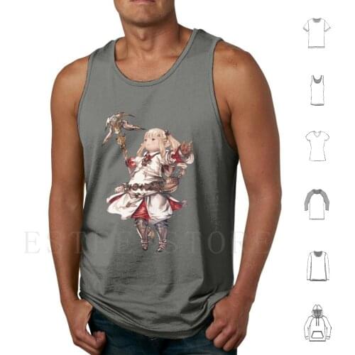 Ffxiv-White Mage Tank Tops Vest Cotton Game Games Gamer Online Mmo Mmorpg Ffxiv Final Fantasy Final Fantasy Xiv Summoner