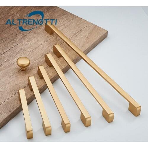 Cabinet Furniture Zinc Alloy Handle Kitchen Cupboard Wardrobe Room Metal Door Pull Closet Dresser Drawer Simple Knob Hardware