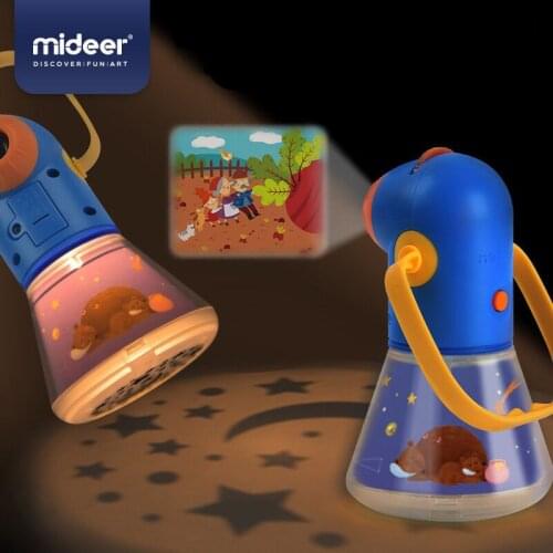 MiDeer Children Night Lamp Projection Lamps Multifunction Story Projector Kids Early Educational Starlight Sleeper Luminous Toys