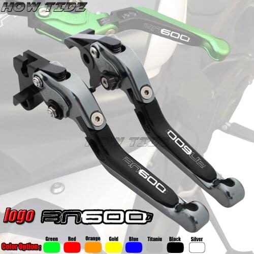 Motorcycle Folding Extendable CNC Moto Adjustable Clutch Brake Levers For Benelli BN600 BN 600 bn600 2013-2016