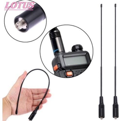 NA-771 SMA-Female Dual Band 10W Antenna for Baofeng UV 144/430Mhz 10W High-gain Antenna For Baofeng SAUS