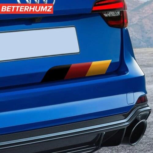 New Style Car Body Side Skirt Stickers and Decals M Strips Rear Trunk Auto Film Trim For Audi Q5 Q7 A3 A4 A5 A6 S3 Car Styling