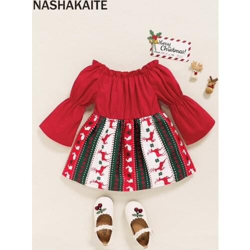 NASHAKAITE Winter Dresses For Babies