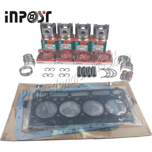 New Overhaul Rebuild Kit for kubota V2203 V2203B V2203T Engine Bobcat 753 763 773