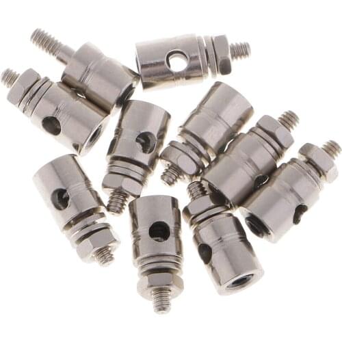 10pcs Linkage Link Stop Stopper Pushrod Control Arm for RC Plane Models parts Helicopter Parts