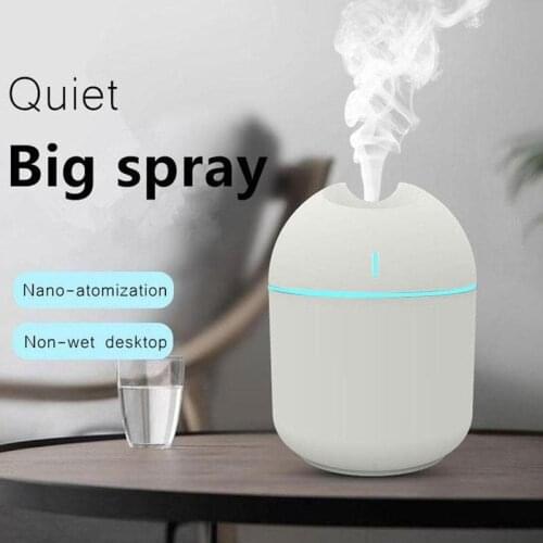 USB Beauty Humidifier Household Air Humidifie Car Portable Nano Spray Colorful Light Lasting Battery Life Silent Mist Maker