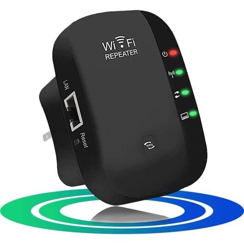 WiFi Wireless Repeater WiFi Extender 300Mbps Amplifier WIFI Signal Booster Network Amplifier Support WPS AP Function Repeater
