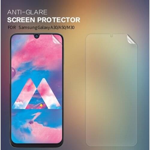 For Samsung A30 A50 Screen Protector NILLKIN Super Clear /Matte Anti-fingerprint PET Protective Film for Samsung Galaxy A50 A30