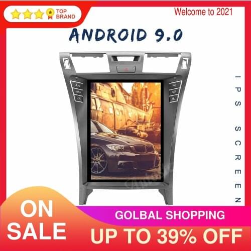 128GB Tesla Style Android 9 For Lexus LS460 LS600h 2006-2012 Car Multimedia Player GPS Navigation Stereo Head Unit Car Radio DSP