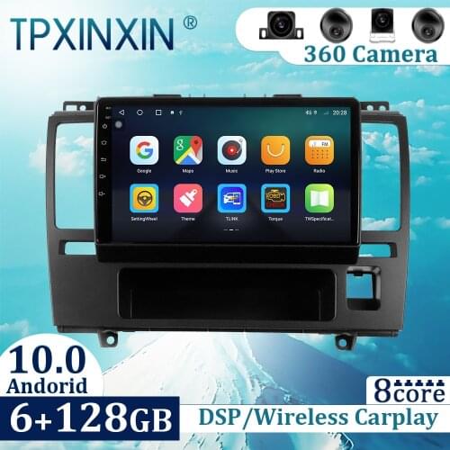 6+128GB For Nissan Tiida 2004-2011 Android 10 Carplay Radio Player Car GPS Navigation Head Unit Car Radio with Screen