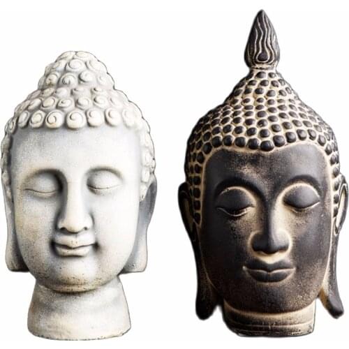 Buddha Silicone Mold Chocolate Polymer Clay Soap Candle Resin Buddha head silicone mold large