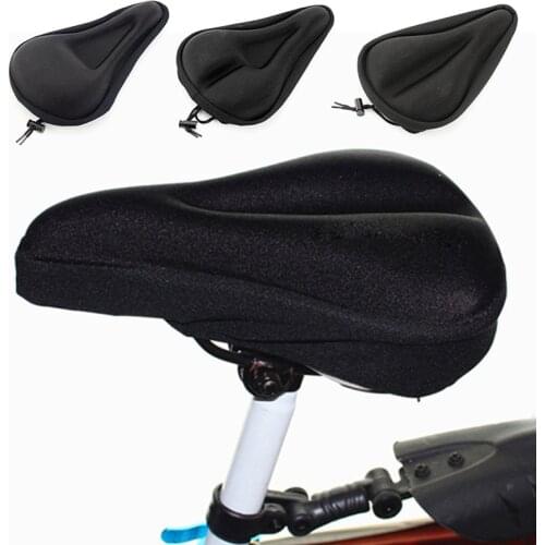 Soft Bicycle Saddle Cover Shockproof Bike Seat Cover Breathable Foam Seat Cushion Cycling Saddle For Bicycle Bike Accessories