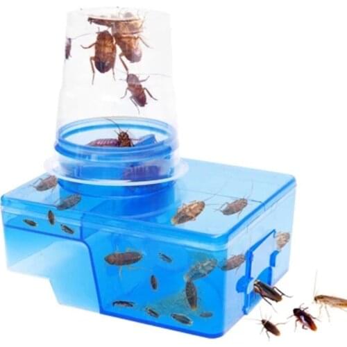 Effective Traps for Cockroaches Catcher Box Come with Bait, Cock Roach Repeller Killer Insect Pest Control Safe & Non-toxic