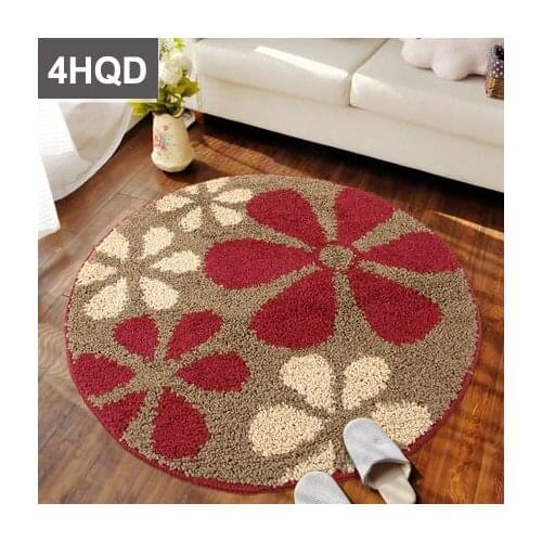 Round non-slip chair pad computer pad modern minimalist childrens mat doormat living room bedroom bedside mat