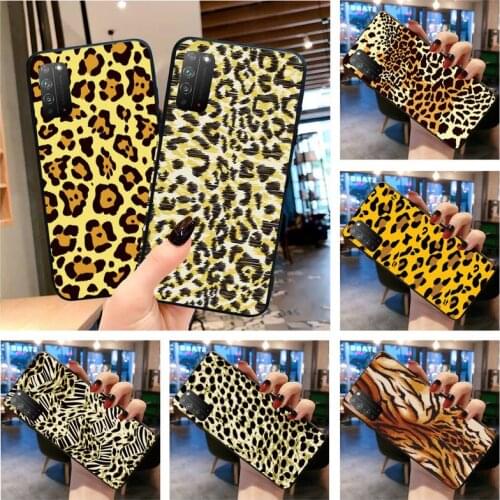 Fashion Tiger Leopard Phone Case for Huawei Honor 30 20 10 9 8 8x 8c v30 Lite view 7A pro