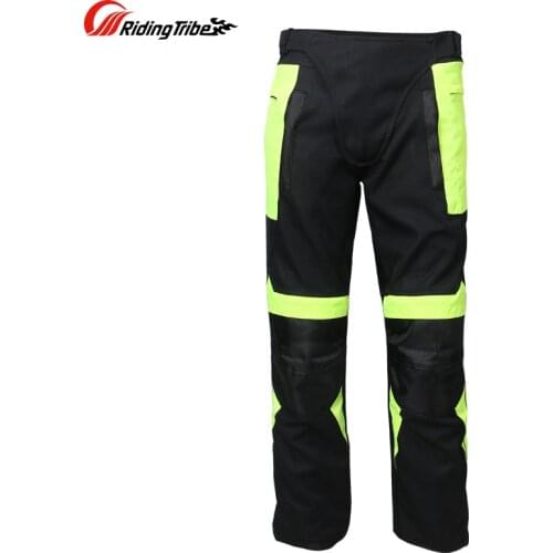Motorcycle Summer woman off-road Racing Pants Motorbike Riding Breathable Mesh Trousers With Knee Pads Protective Gear pants