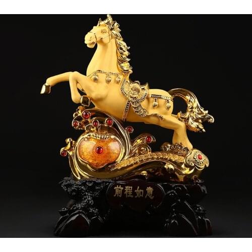 New style Maxima model resin decoration Auspicious gifts Living room office Desktop decorations Shop decoration WSHYUFEI
