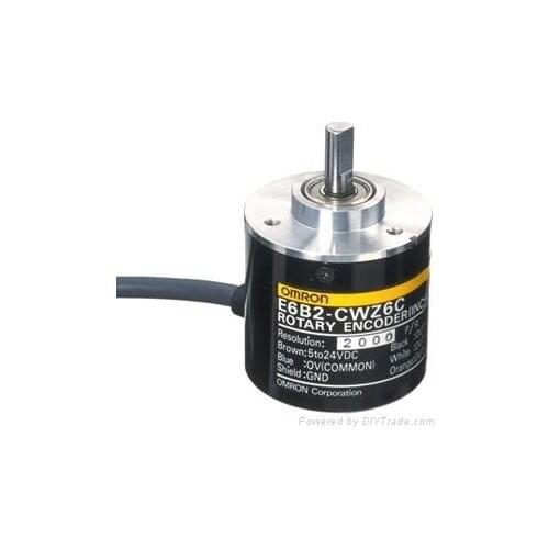 NEW Original Incremental rotary encoder E6B2-C E6B2-CWZ1X, Diameter 40 mm, 5 VDC, Line Driver Output