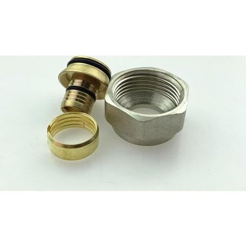 Floor Heating Sub-catchment Geothermal Water Manifold Joint Brass Joint Fittings