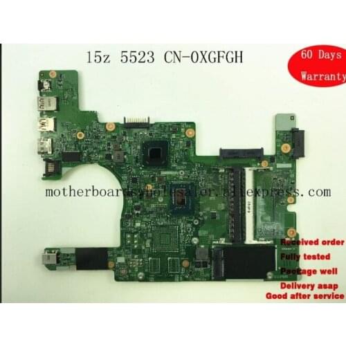 Changing motherboard For Dell XPS 15z 5523 Motherboard i5-3337U FCBGA1023 DDR3 XGFGH CN-0XGFGH TESTOK