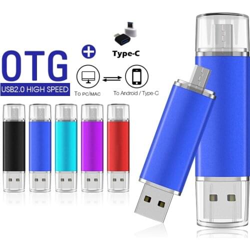 Over 10pcs Free Customize Memory Disk Flash USB Pendrives OTG USB 2.0 Colorful Clef USB 64GB 32GB 16GB 8GB Photography Gifts