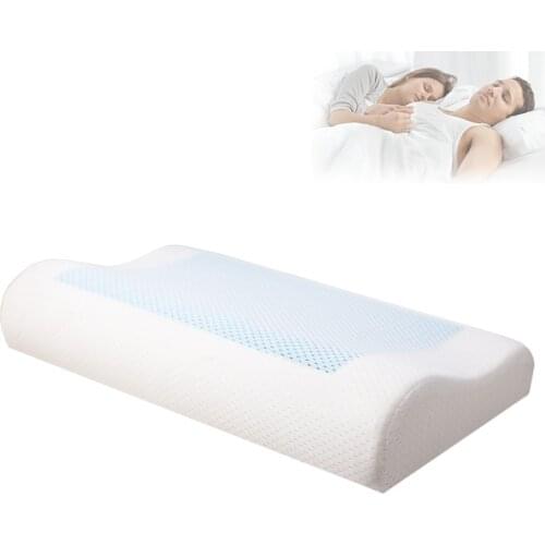 Winter Memory Foam Slow Rebound Sleeping Pillow Gel Neck Pillow Memory Cotton Orthopedic Cool Summer Deep Sleep Pillow 7036