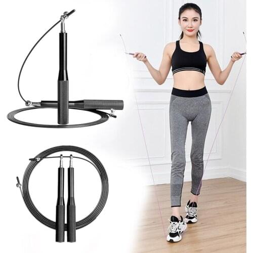 Weight Loss Exercise Gym Boxing Training Portable Fitness Body Building Equipment 1pcs Skipping Rope Fitness Jumping Ropes