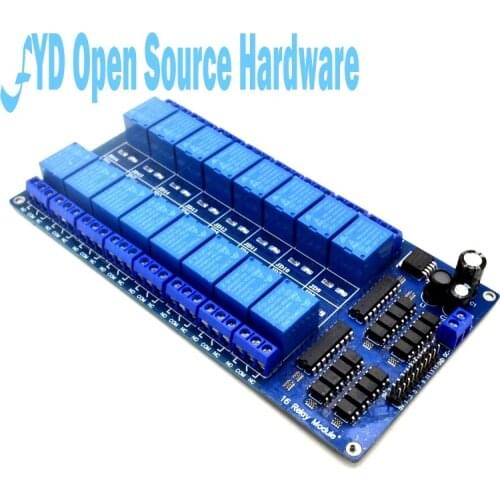 16 channel relay module with optocoupler protection LM2596 power control board module 5V or 12V for arduion raspberry